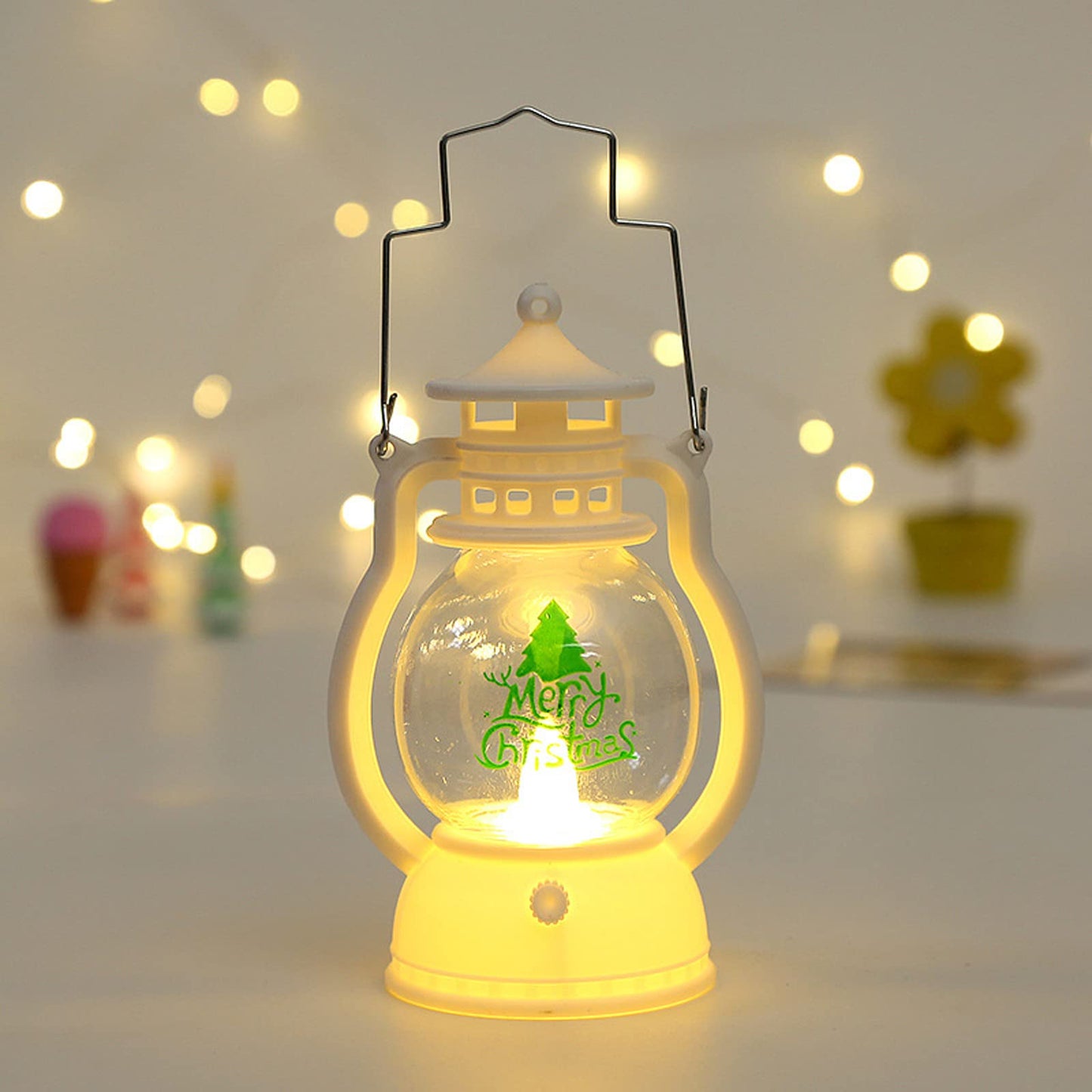 🎄🎅Christmas Decorations for Bedroom - Night Light with Carrying Handle（4 set）