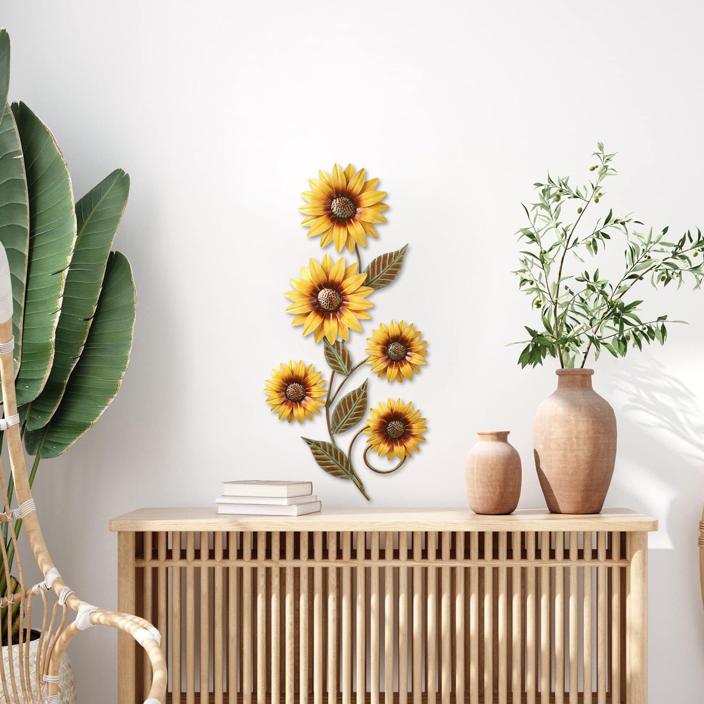 🌻Metal Sunflower Wall Art Decor,  for Indoor Outdoor Home Bedroom Living Room Porch