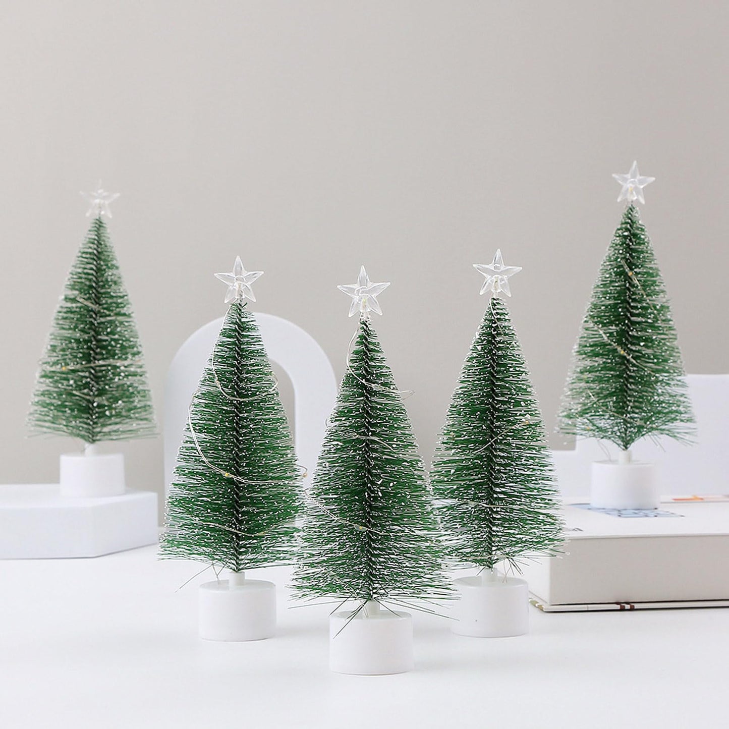 🎄✨Artificial Christmas Tree with Colorful LED Lights