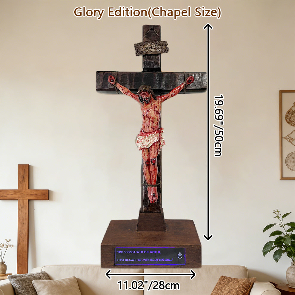✝️ Sacred Jesus Crucifix for Home Prayer & Reflection