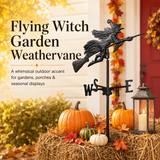 Sculpted Flying Witch