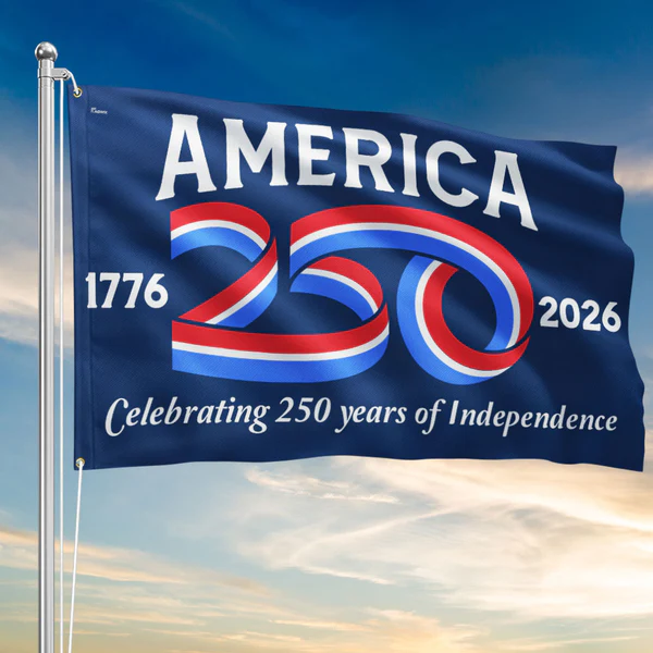 🔥 USA Made Official 2026 American 250th Anniversary Commemorative Flag
