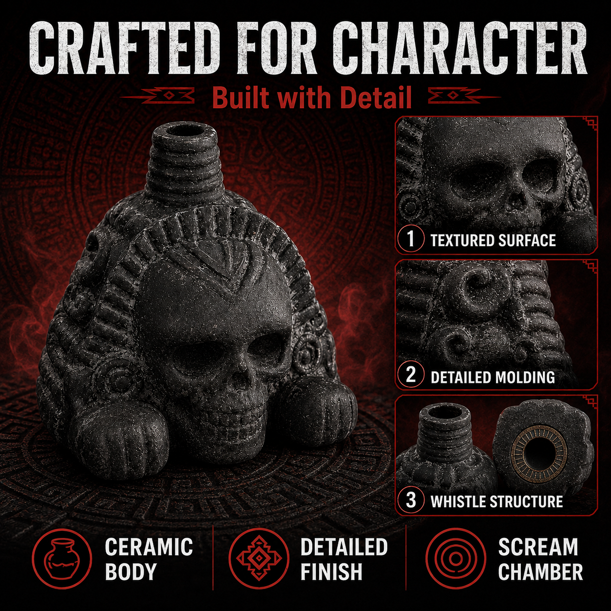 Aztec Death Whistle – Terrifying Human-Like Scream