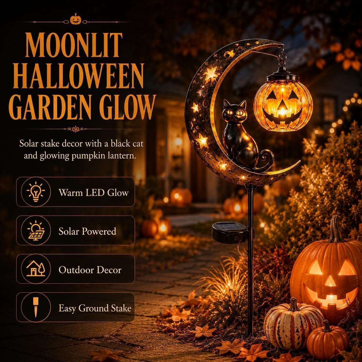 Glowing Pumpkin Lantern – Bring Halloween to Life