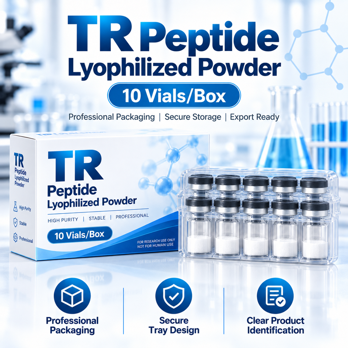 Tirzepatide (TR) Lyophilized Powder | Multiple Specifications