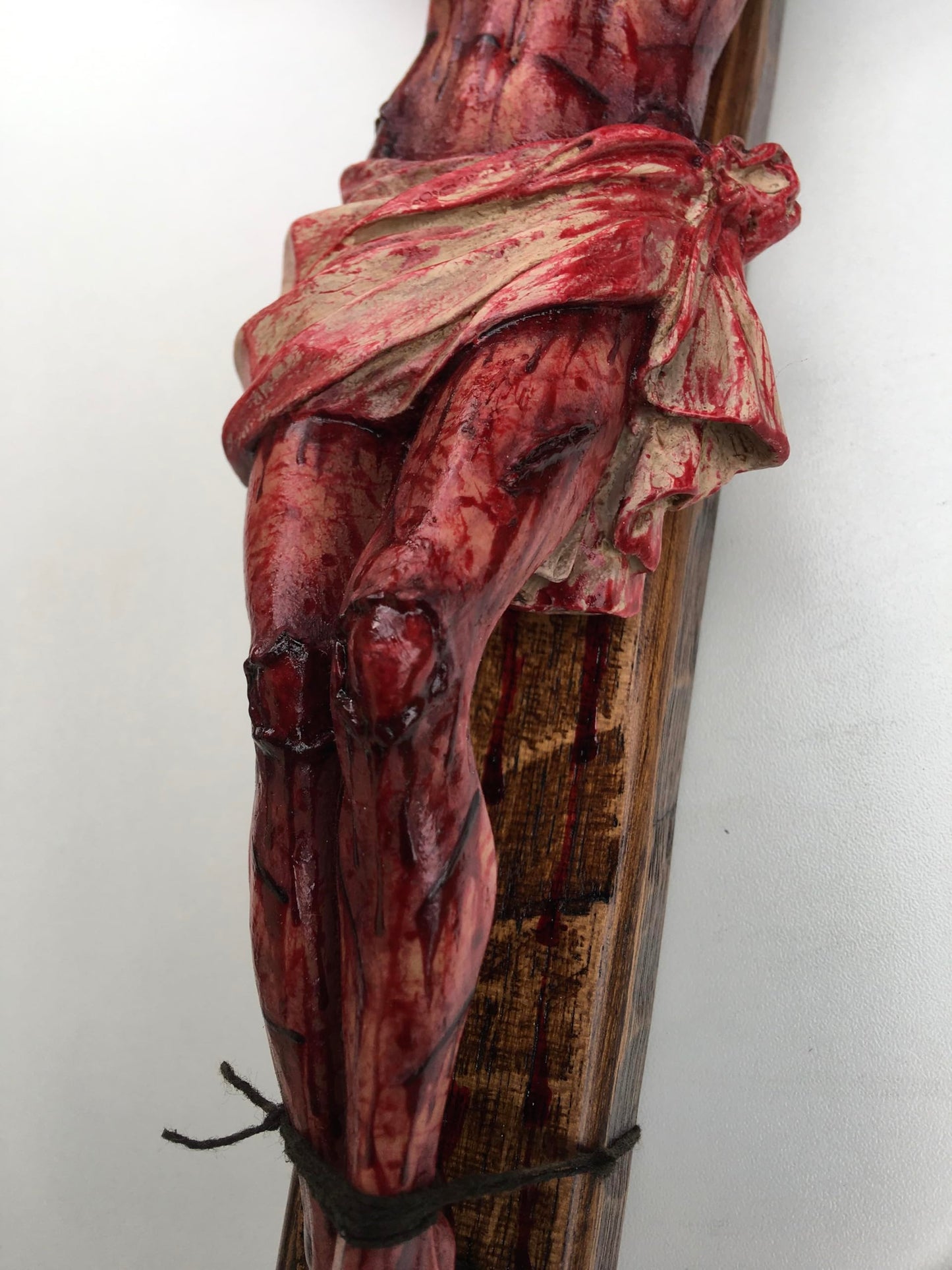 ✝️ Hand-Carved Blessed Jesus Crucifix