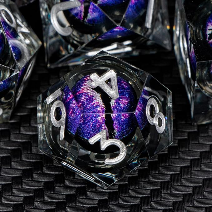 👁️ Dragon Eye Dice Set – Stare Into Your Fate