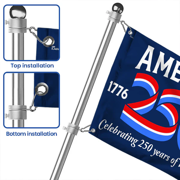 🔥 USA Made Official 2026 American 250th Anniversary Commemorative Flag
