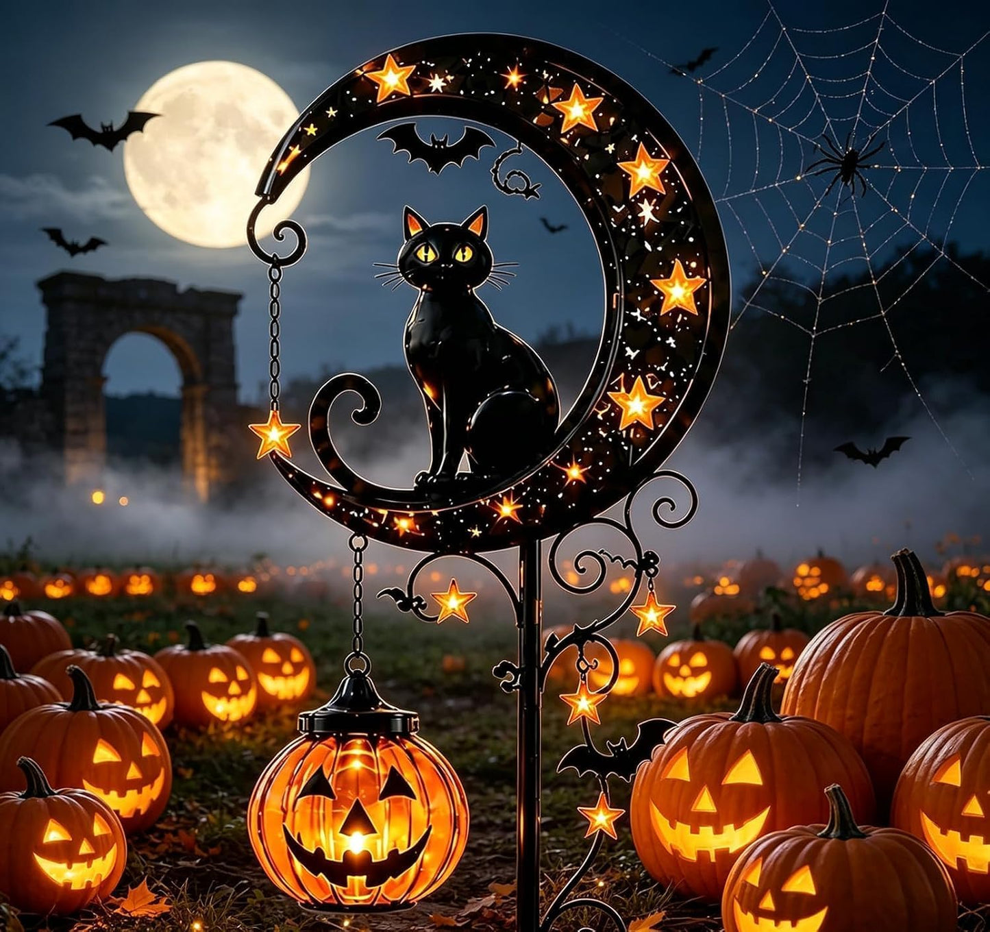 Glowing Pumpkin Lantern – Bring Halloween to Life