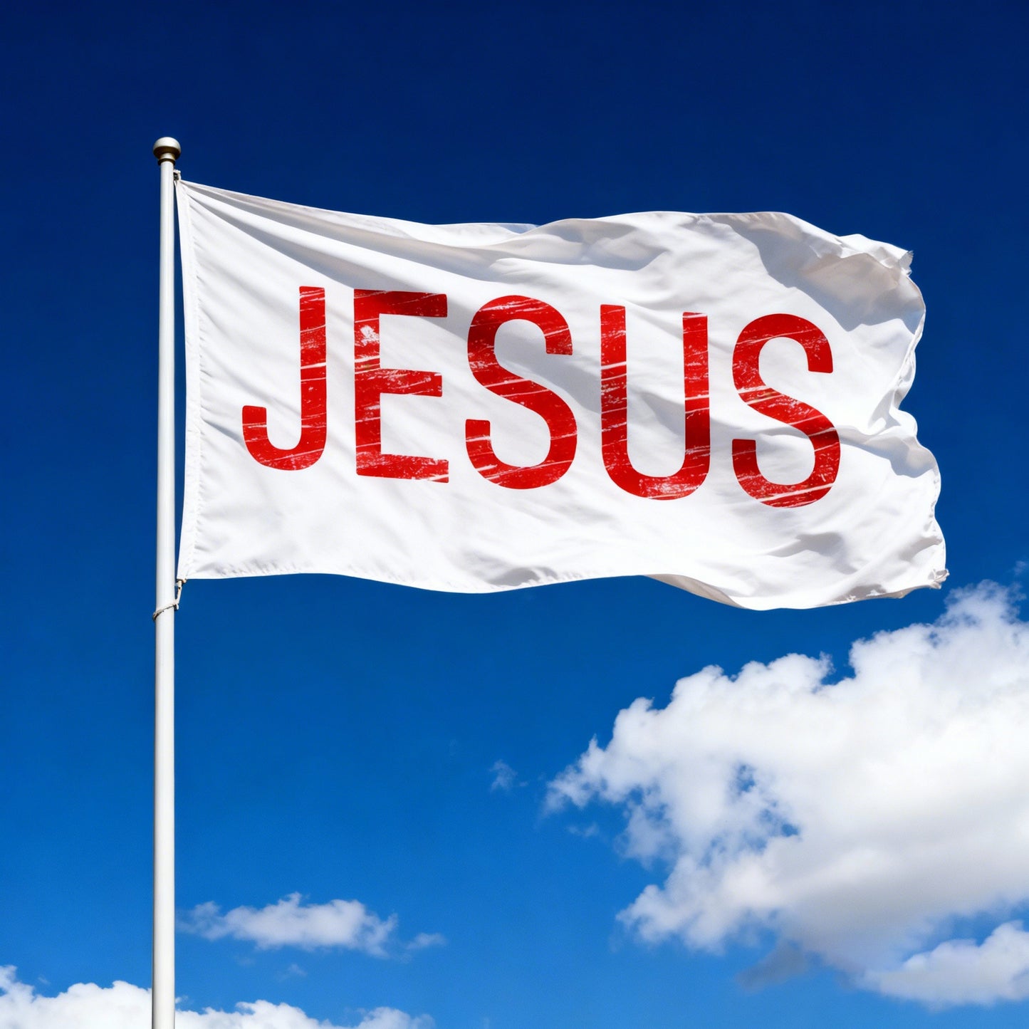 JESUS Yard Flag Faith Bundle – 4-Piece Christian Set