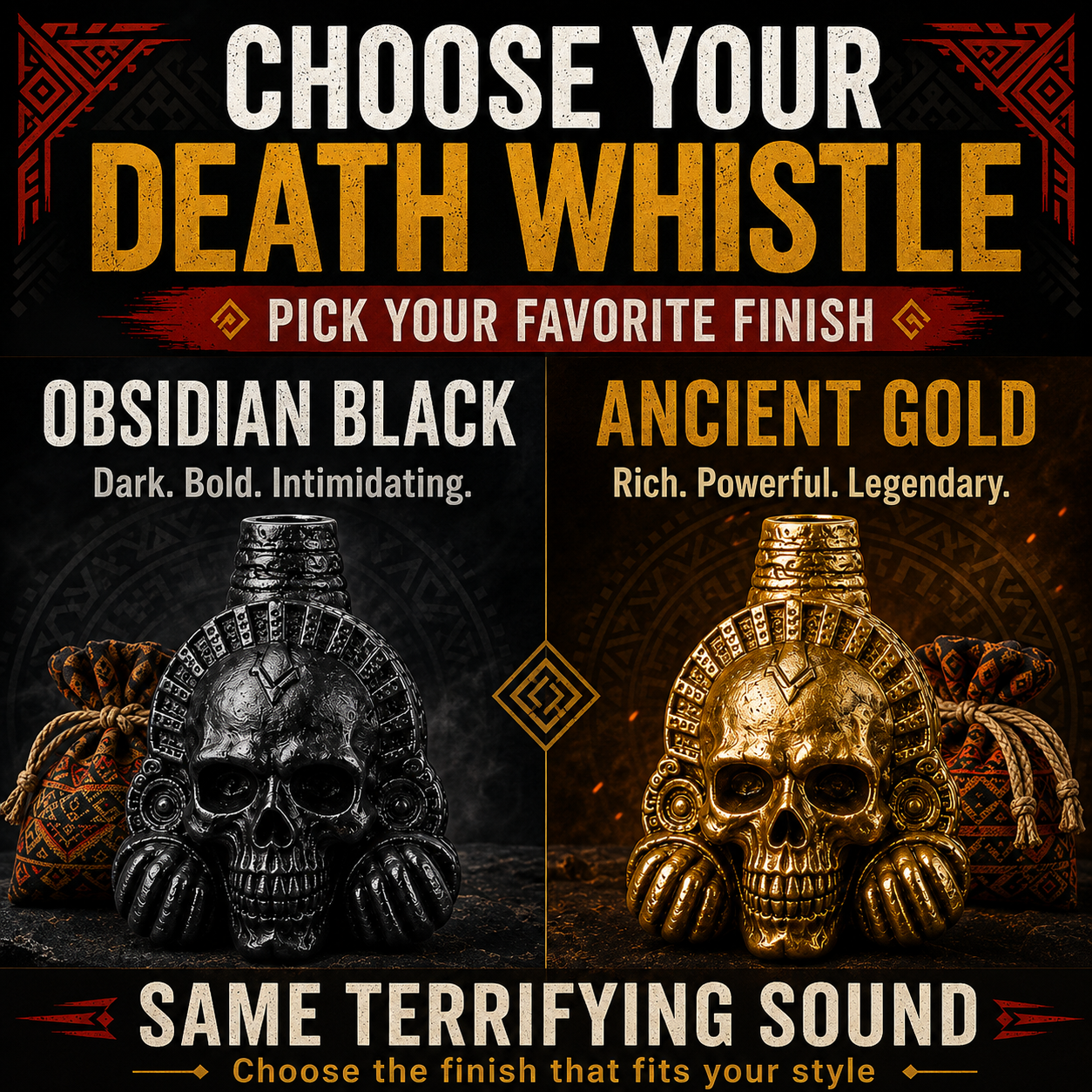 Aztec Death Whistle – Terrifying Human-Like Scream