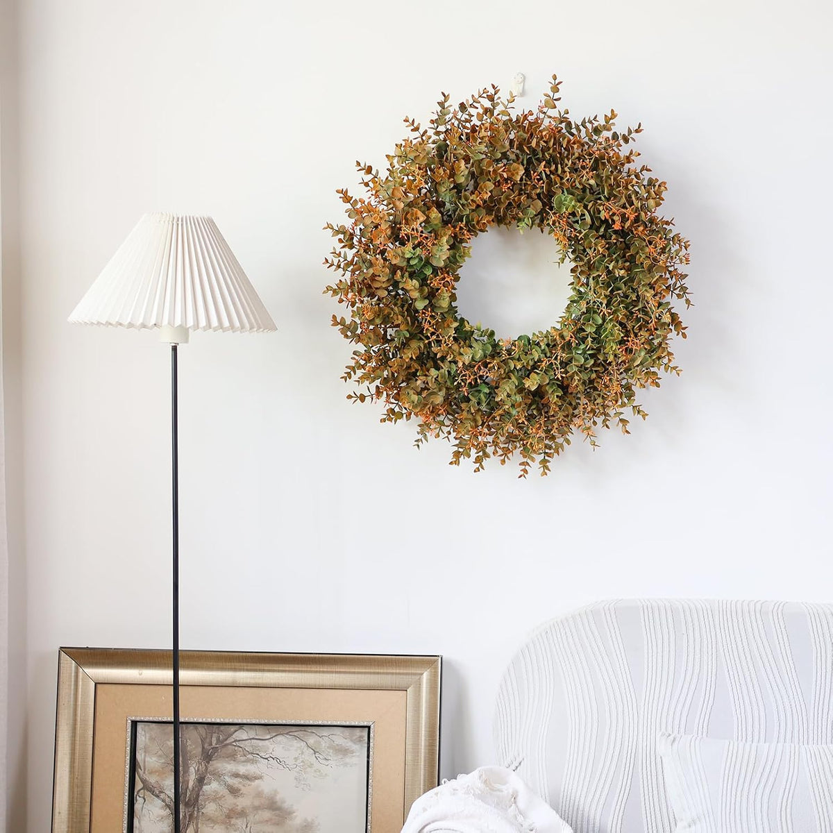 Fall Wreath for Front Door – Autumn & Thanksgiving Decor