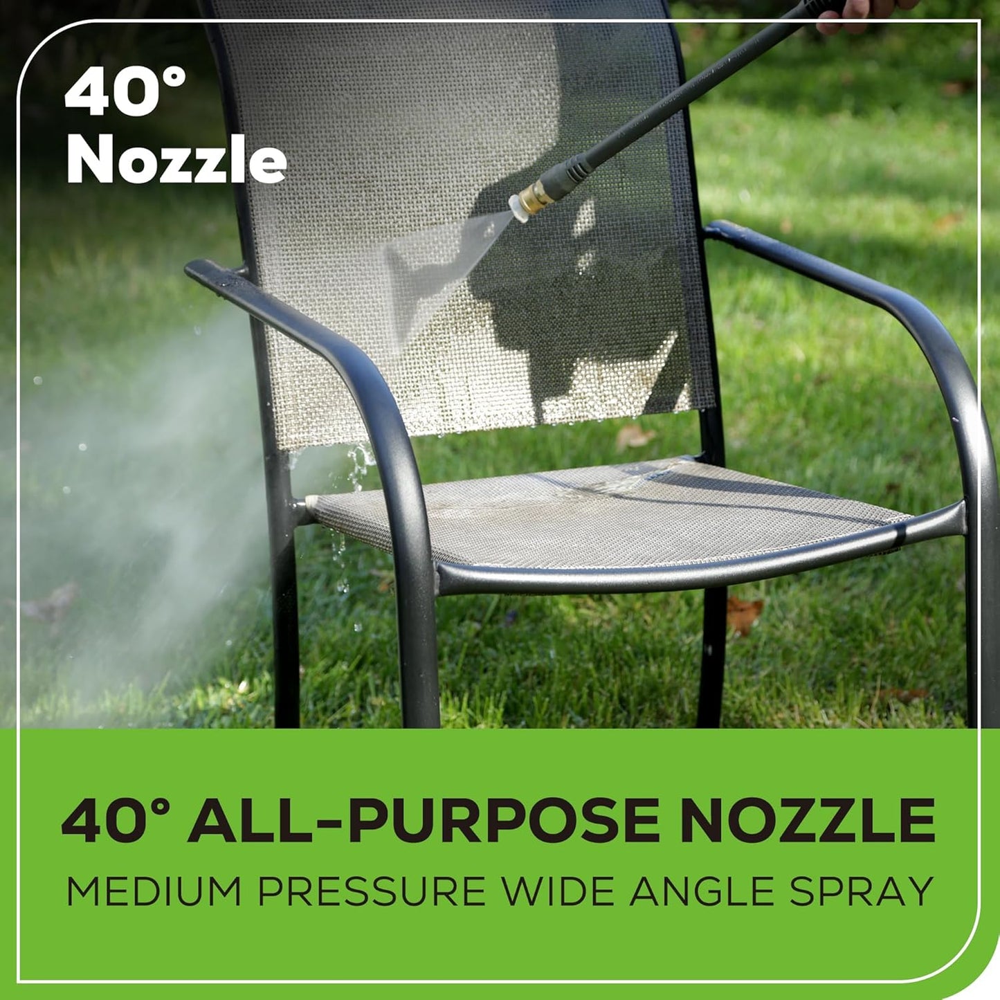 Compact Electric Pressure Washer for Cars, Patios, Decks & Driveways
