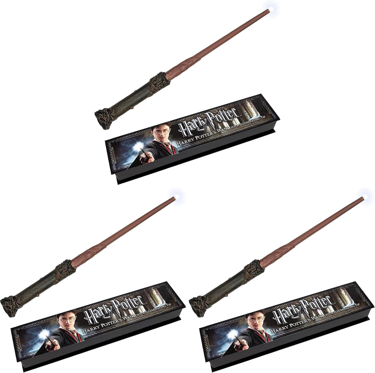 Harry Potter Illuminating Wand – 14" Light-Up Magic Wand