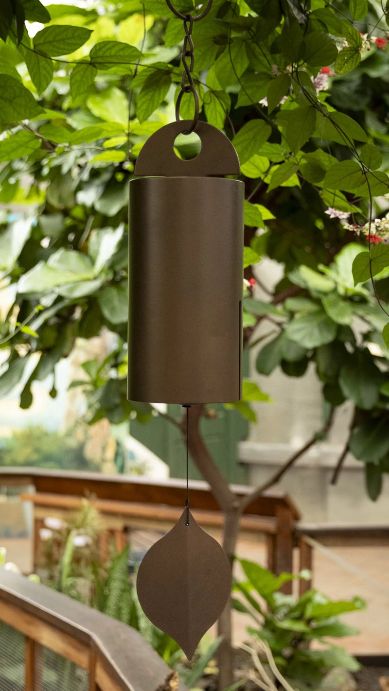Handmade Copper Serenity Bell Outdoor Meditation Wind Chime - USA Made