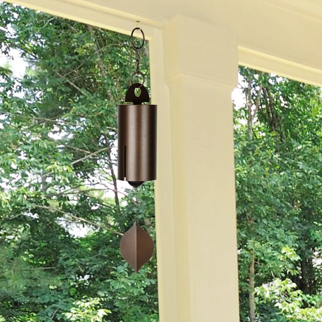Handmade Copper Serenity Bell Outdoor Meditation Wind Chime - USA Made