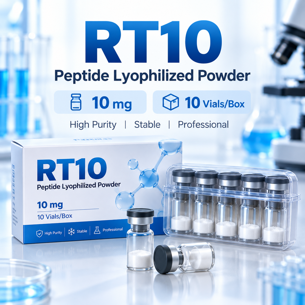 Retatrutide (RT) Lyophilized Powder | Research Peptide