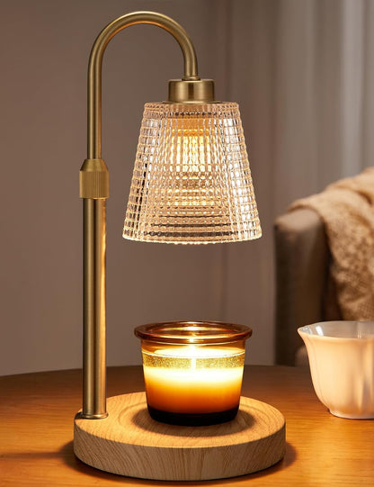 Dimmable Candle Warmer Lamp for Cozy Home Decor
