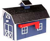 Navy Blue With White Trim